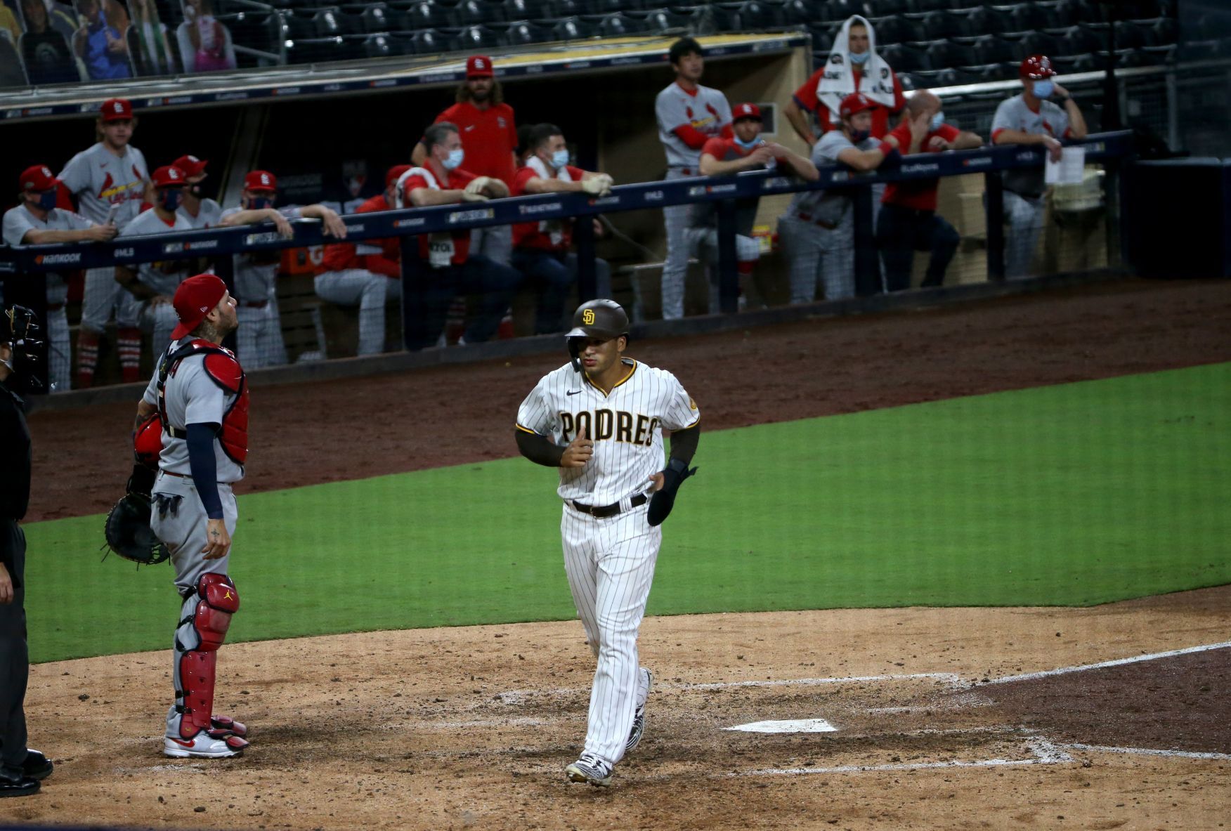 San Diego Padres eliminate St. Louis Cardinals 4-0 in wild-card series